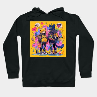 Mystical Doodle Meditator Hoodie